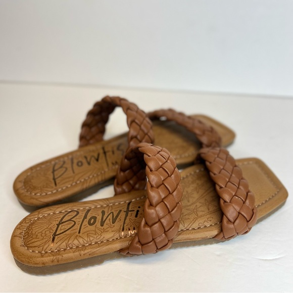 Blowfish Womens Zelie Square Toe Braided Comfort Slides Lot of 2 Both Sz 7.5M NU - Picture 8 of 14
